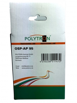 Polytron OSP-AP 95 Quattro Lnb, Hellgrau, HDTV-, SDTV und Ultra HD-Umsetzung